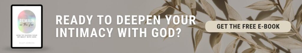 How to practice stillness and deepen intimacy with God